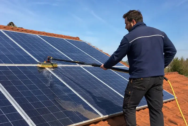 Nettoyage et entretien de panneaux solaires à Mohon